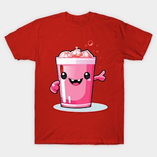 Soft drink cute T-Shirt cute giril T-Shirt